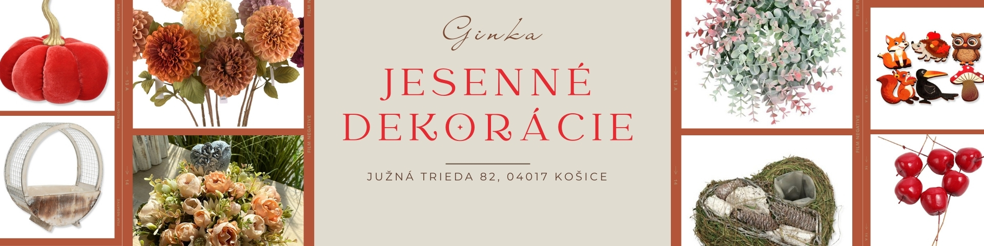 Novinky- jesenné dekorácie